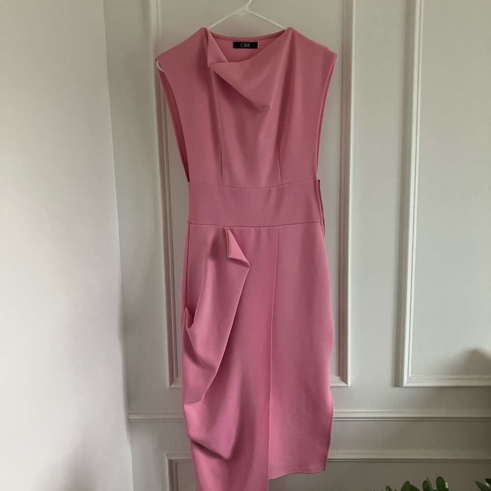 CBR Asymmetrical Pink Dress